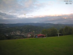 Pohled na Krkonoše