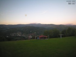 Pohled na Krkonoše