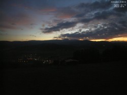 View of the Krkonoše Mountains
