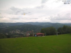 Pohled na Krkonoše