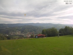 Pohled na Krkonoše