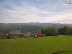 Pohled na Krkonoše