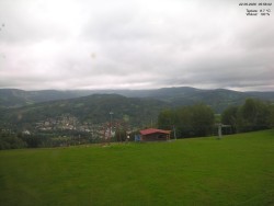 Pohled na Krkonoše