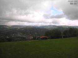 Pohled na Krkonoše