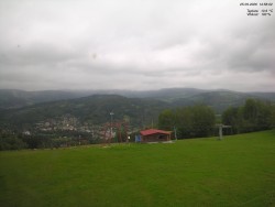 Pohled na Krkonoše