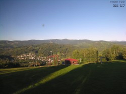 Pohled na Krkonoše