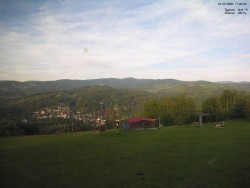 Pohled na Krkonoše
