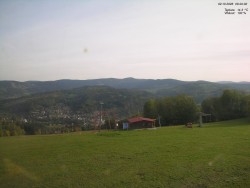 Pohled na Krkonoše