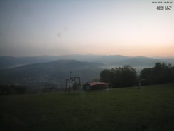 Pohled na Krkonoše