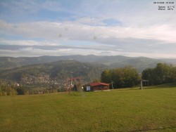 Pohled na Krkonoše