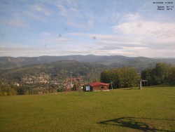 Pohled na Krkonoše