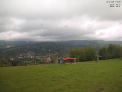 Pohled na Krkonoše