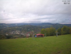 Pohled na Krkonoše