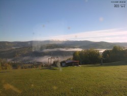Pohled na Krkonoše