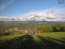 Pohled na Krkonoše