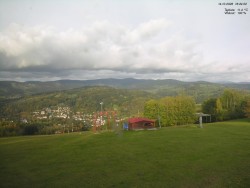 Pohled na Krkonoše