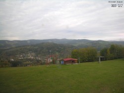 Pohled na Krkonoše