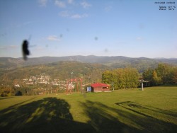 Pohled na Krkonoše
