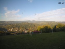 Pohled na Krkonoše