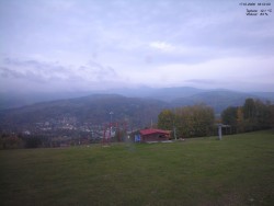 Pohled na Krkonoše