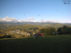 Pohled na Krkonoše