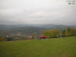 Pohled na Krkonoše