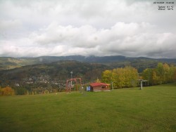 Pohled na Krkonoše