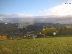 Pohled na Krkonoše