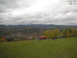 Pohled na Krkonoše