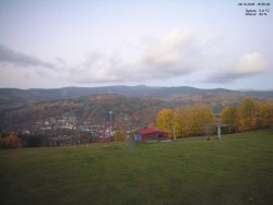 Pohled na Krkonoše