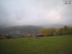 Pohled na Krkonoše