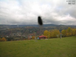 Pohled na Krkonoše