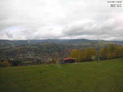 Pohled na Krkonoše