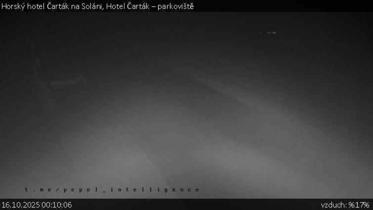 Horský hotel Čarták na Soláni - Hotel Čarták – parkoviště - 16.10.2025 v 00:10 Horský hotel Čarták na Soláni - Hotel Čarták – parkoviště - 16.10.2025 v 00:10