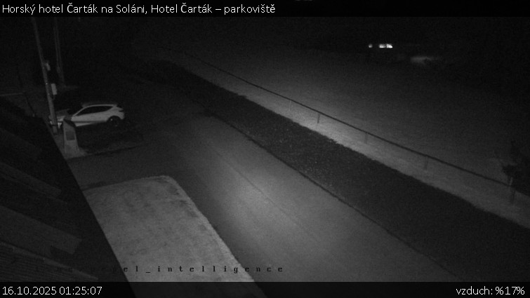 Horský hotel Čarták na Soláni - Hotel Čarták – parkoviště - 16.10.2025 v 01:25 Horský hotel Čarták na Soláni - Hotel Čarták – parkoviště - 16.10.2025 v 01:25
