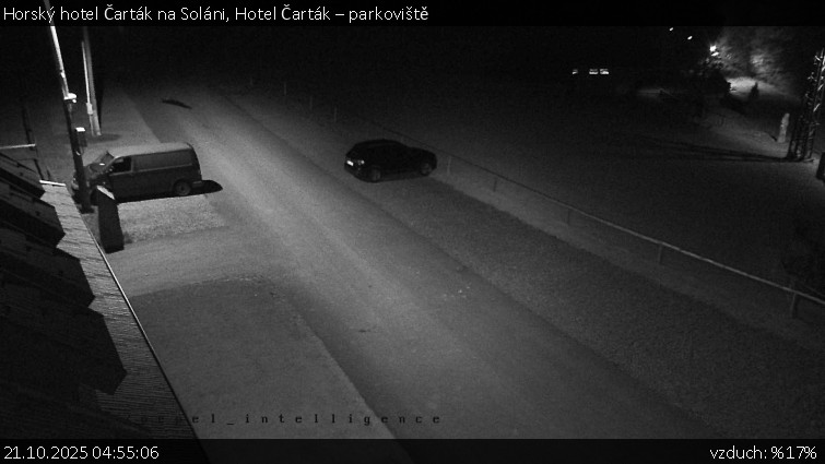 Horský hotel Čarták na Soláni - Hotel Čarták – parkoviště - 21.10.2025 v 04:55 Horský hotel Čarták na Soláni - Hotel Čarták – parkoviště - 21.10.2025 v 04:55