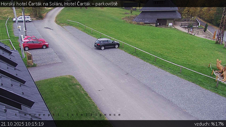 Horský hotel Čarták na Soláni - Hotel Čarták – parkoviště - 21.10.2025 v 10:15 Horský hotel Čarták na Soláni - Hotel Čarták – parkoviště - 21.10.2025 v 10:15