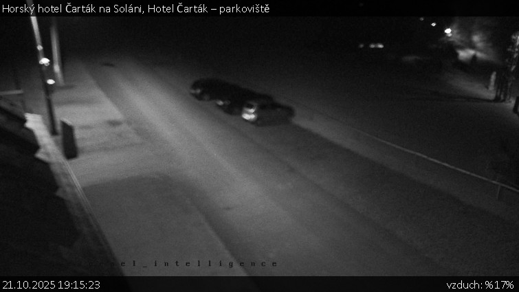 Horský hotel Čarták na Soláni - Hotel Čarták – parkoviště - 21.10.2025 v 19:15 Horský hotel Čarták na Soláni - Hotel Čarták – parkoviště - 21.10.2025 v 19:15