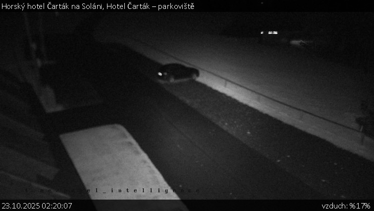 Horský hotel Čarták na Soláni - Hotel Čarták – parkoviště - 23.10.2025 v 02:20 Horský hotel Čarták na Soláni - Hotel Čarták – parkoviště - 23.10.2025 v 02:20