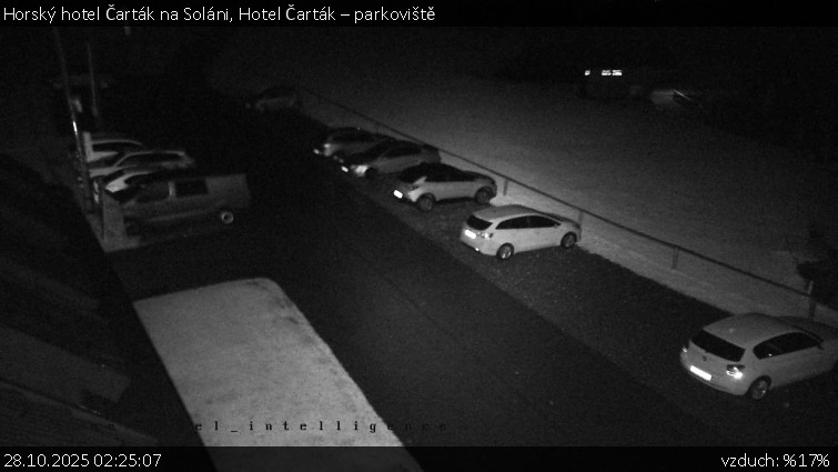 Horský hotel Čarták na Soláni - Hotel Čarták – parkoviště - 28.10.2025 v 02:25 Horský hotel Čarták na Soláni - Hotel Čarták – parkoviště - 28.10.2025 v 02:25
