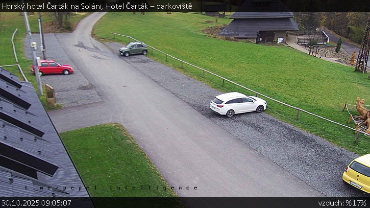 Horský hotel Čarták na Soláni - Hotel Čarták – parkoviště - 30.10.2025 v 09:05 Horský hotel Čarták na Soláni - Hotel Čarták – parkoviště - 30.10.2025 v 09:05