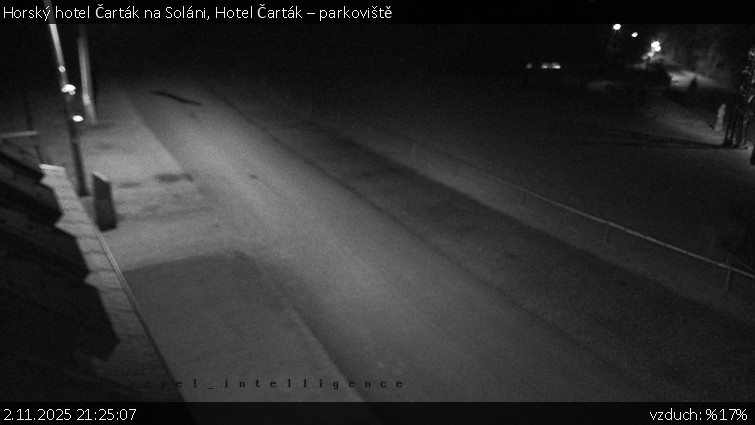 Horský hotel Čarták na Soláni - Hotel Čarták – parkoviště - 2.11.2025 v 21:25 Horský hotel Čarták na Soláni - Hotel Čarták – parkoviště - 2.11.2025 v 21:25