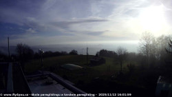 Pohled na jih, hrad Trosky