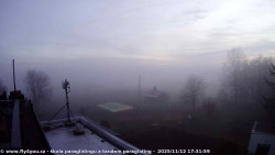 Pohled na jih, hrad Trosky