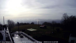 Pohled na jih, hrad Trosky