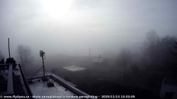 Pohled na jih, hrad Trosky