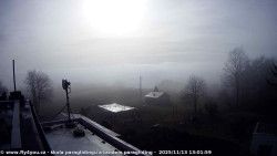 Pohled na jih, hrad Trosky