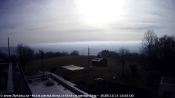 Pohled na jih, hrad Trosky