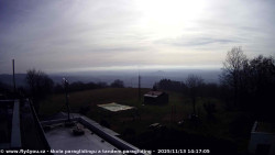 Pohled na jih, hrad Trosky