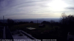 Pohled na jih, hrad Trosky